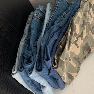Boys Assorted Denim and Camouflage Pants